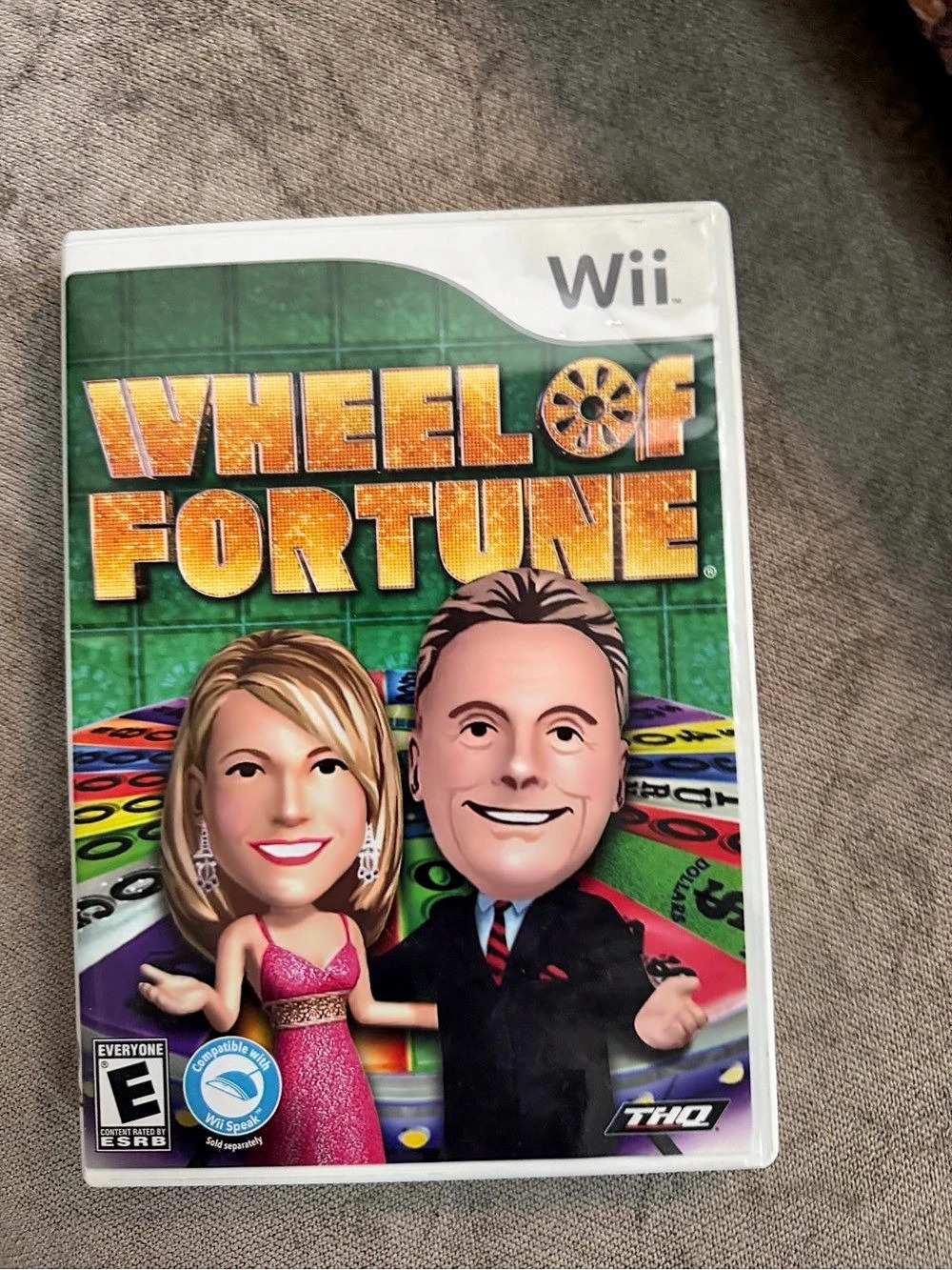 THQ Wheel of Fortune Wii Video Game